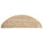 Tapetes Escada Adesivos Aspeto Sisal 15 pcs 65x25 cm Bege-claro