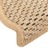 Tapetes Escada Adesivos Aspeto Sisal 15 pcs 65x25 cm Bege-claro