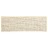 Tapetes Escada Adesivos Aspeto Sisal 15 pcs 65x25 cm Creme