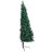 Meia árvore de Natal Artificial com Suporte 240 cm Pvc Verde