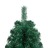 Meia árvore de Natal Artificial com Suporte 240 cm Pvc Verde