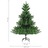 árvore de Natal Artificial 240 cm Abeto Caucasiano Verde