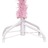 árvore de Natal Artificial com Suporte 240 cm Pvc Cor-de-rosa