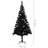 árvore de Natal Artificial com Suporte 240 cm Pvc Preto