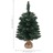 árvore de Natal Artificial com Suporte e Leds 60 cm Pvc Verde