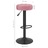 Bancos de Bar 2 pcs Veludo Rosa