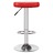 Bancos de Bar 2 pcs Couro Artificial Vermelho