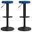 Bancos de Bar 2 pcs Veludo Azul