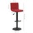 Bancos de Bar 2 pcs Veludo Vermelho Tinto