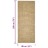 Tapete Sisal Natural 80x200 cm