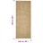 Tapete Sisal Natural 100x250 cm