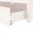 Estrutura Cama com Gavetas 75x190 cm 2FT6 Small Single Branco