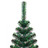 árvore Natal Artificial C/ Pontas Iridescentes 210 cm Pvc Verde