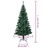 árvore Natal Artificial C/ Pontas Iridescentes 240 cm Pvc Verde