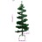 árvore de Natal Rotativa com Suporte e Leds Pvc 150 cm Verde