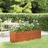 Vaso/floreira de Jardim 160x40x45 cm Aço Corten