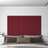 Painel Parede 12 pcs 60x15 cm Veludo 1,08 M² Vermelho Tinto