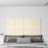 Painel de Parede 12 pcs 90x30 cm Veludo 3,24 M² Cor Creme