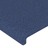 Cabeceira de Cama 2 pcs Tecido 72x5x78/88 cm Azul