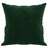 Almofadas Decorativas 2 pcs 40x40 cm Veludo Verde-escuro