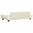 Cama para Cães 100x54x33 cm Veludo Cor Creme