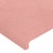 Cabeceira de Cama C/ Abas Veludo 83x23x78/88 cm Rosa