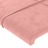 Cabeceira de Cama C/ Abas Veludo 83x23x78/88 cm Rosa