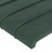 Cabeceira de Cama C/ Abas Veludo 83x23x78/88cm Verde-escuro