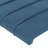 Cabeceira de Cama C/ Abas Veludo 83x23x78/88cm Azul-escuro