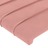 Cabeceira de Cama C/ Abas Veludo 83x23x78/88 cm Rosa