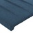 Cabeceira de Cama C/ Abas Veludo 83x23x78/88cm Azul-escuro