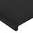 Cabeceira de Cama C/ Abas Couro Artif. 103x16x118/128 cm Preto