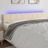 Cabeceira de Cama C/ Luzes LED Tecido 200x5x78/88 cm Cor Creme