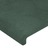 Cabeceira Cama C/ Luzes LED Veludo 93x16x78/88 cm Verde-escuro