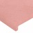 Cabeceira de Cama C/ Luzes LED Veludo 147x16x78/88 cm Rosa