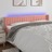 Cabeceira de Cama C/ Luzes LED Veludo 183x16x78/88 cm Rosa