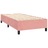 Cama Box Spring C/ Colchão/led 90x190 cm Veludo Rosa