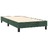 Cama Box Spring C/ Colchão/led 90x190 cm Veludo Verde-escuro