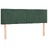 Cama Box Spring C/ Colchão/led 140x190 cm Veludo Verde-escuro