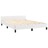 Estrutura Cama C/ Cabeceira Couro Artificial 140x190 cm Branco