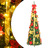 árvore de Natal Artificial Pop-up C/ 150 Luzes LED 180 cm Verde