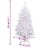 árvore de Natal Artificial Articulada com Suporte 120 cm Branco