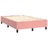 Cama Boxspring com Colchão 120x200 cm Veludo Rosa