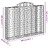 Cestos Gabião Arqueados 14 pcs 200x30x140/160 Ferro Galvanizado