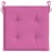 Almofadões P/ Cadeira 6pcs 40x40x3 cm Tecido Rosa