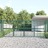 Portão de Rede para Jardim 350x175 cm Aço Galvanizado Verde