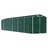 Abrigo de Jardim 191x980x198 cm Aço Galvanizado Verde