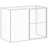 Casota P/ Cães C/ Parque 214x1273x181cm Aço Galvaniz. Antracite