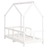 Estrutura de Cama Infantil 70x140 cm Pinho Maciço Branco