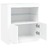 Aparador com Luzes LED 60,5x37x67 cm Branco